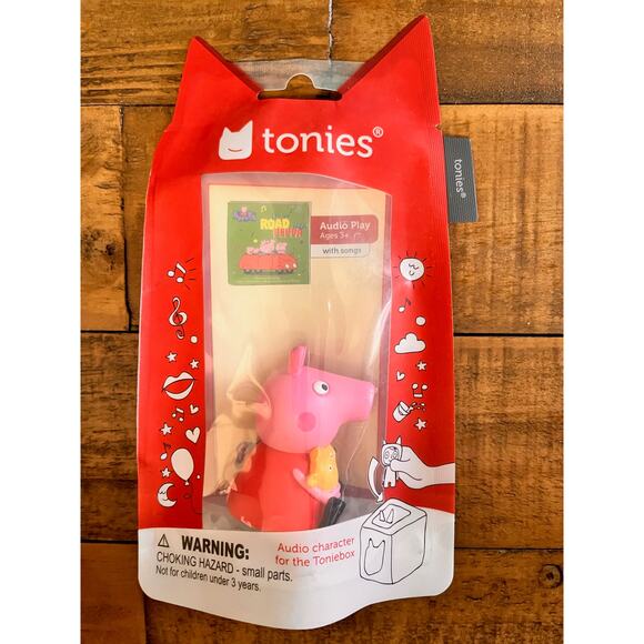 TONIES: Peppa Pig Audio Play Figurine NWT - Picture 1 of 3